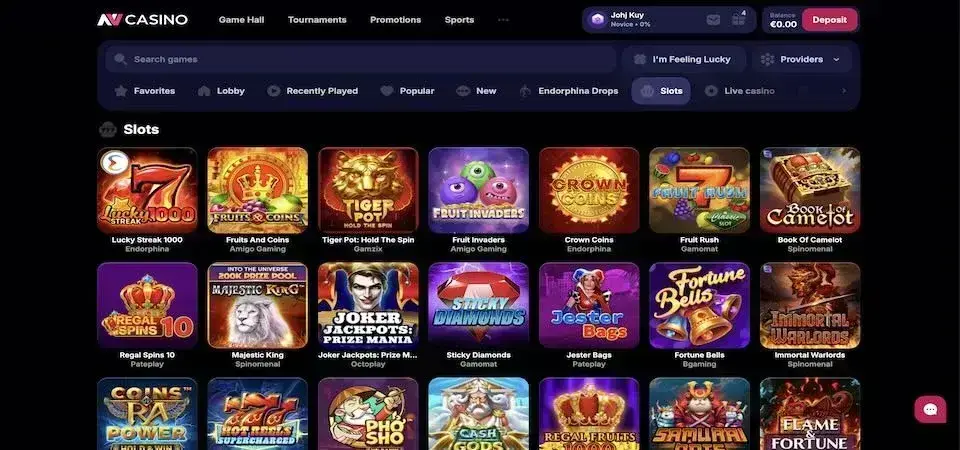 NV casino Screenshot 2
